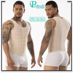 Faja Chaleco de Hombre con Latex Pitbull - FPH706
