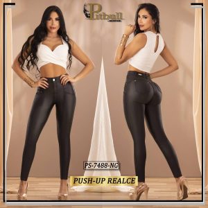 Pantalon Efecto Cuero Pitbull - PS7488