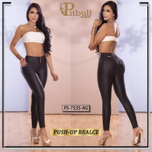 Pantalon Efecto Cuero Pitbull - PS7535