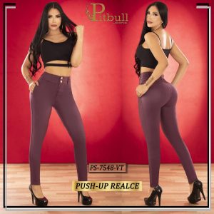 Pantalon Efecto Cuero Pitbull - PS7548