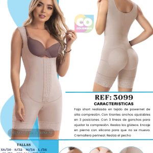 Faja Short con Powernet Ref. 3099 Romanza