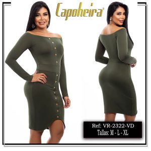 Vestido Falda Recogida - VR2322