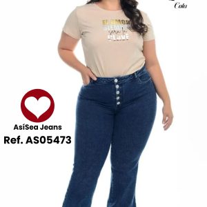 Jeans Bota Campana Levantacola AsíSea Ref. AS05473
