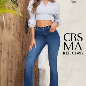 Jeans Push Up Colombiano Ref. C1497 Carisma