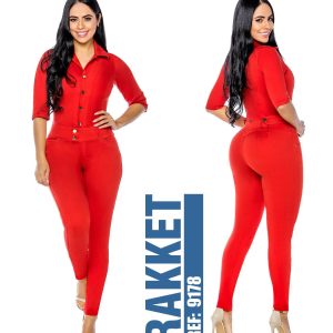 Enterizo Vaquero Push Up Ref. 9178