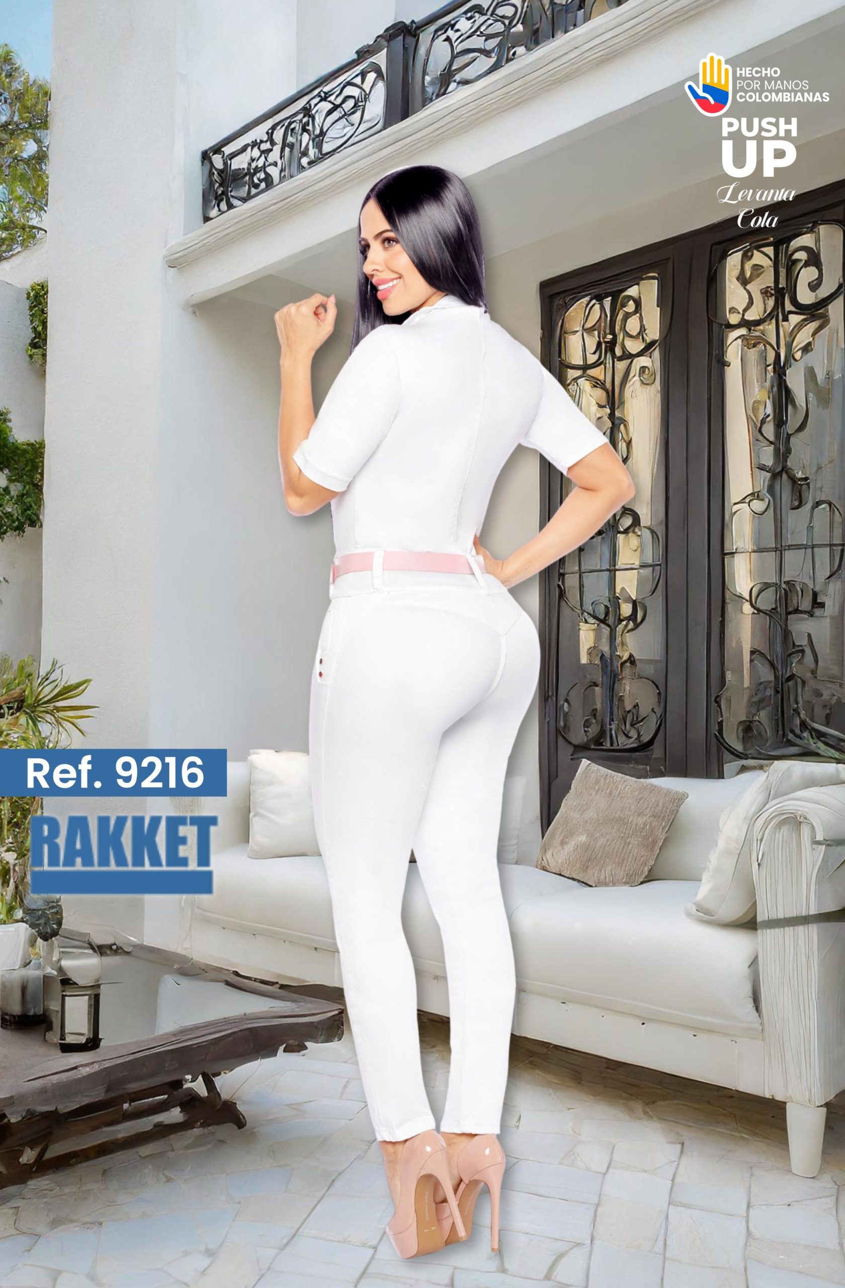 Enterizo de Jeans Colombiano Rakket Ref. 9216 - Imagen 2