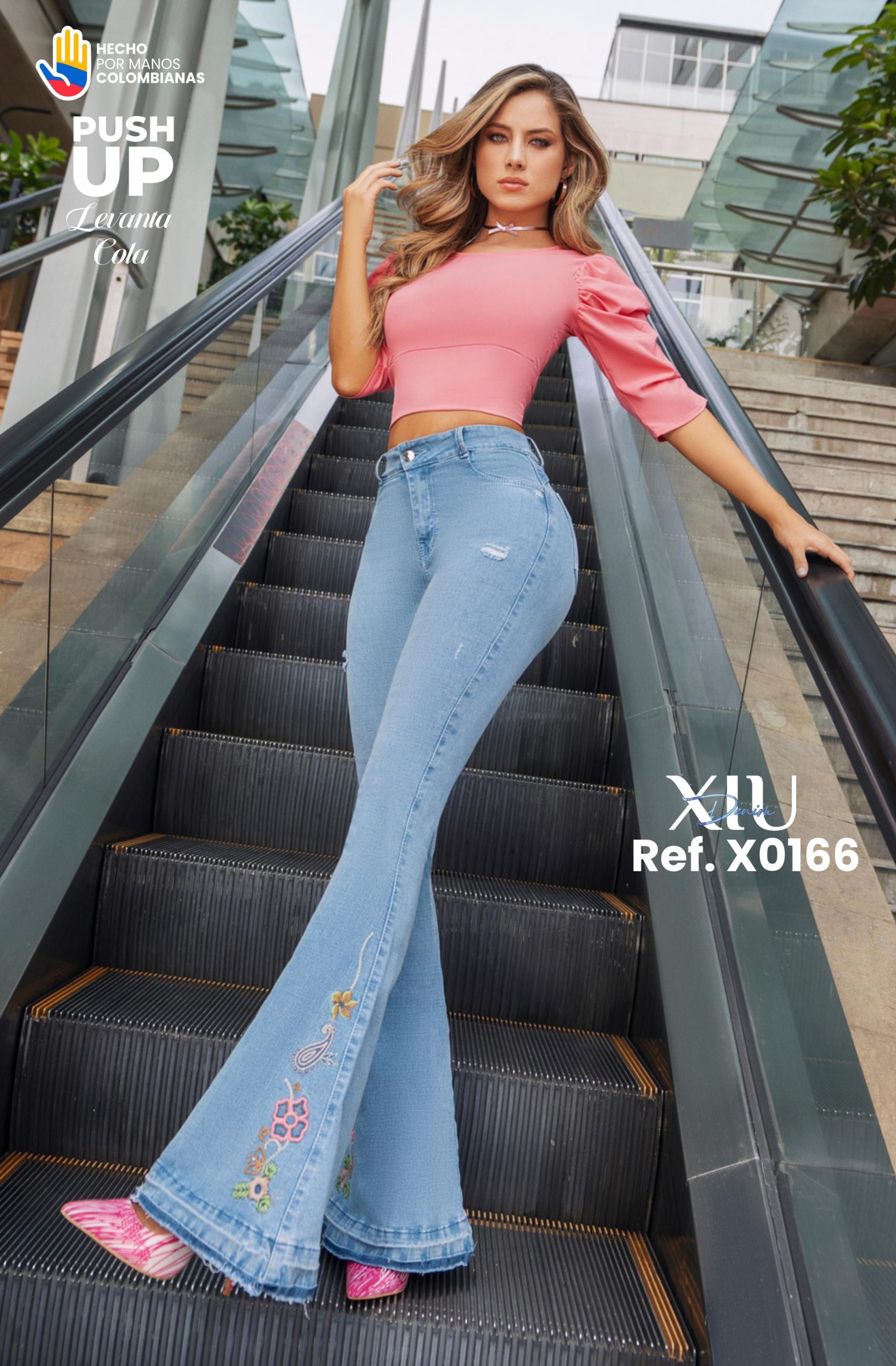 Jeans Colombianos Push Up Ref. X0166