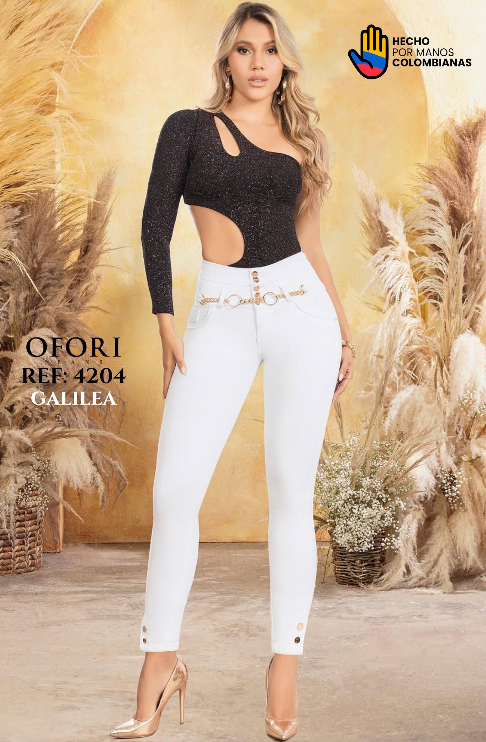 Jeans Push Up Colombiano Ref. 4204 GALILEA