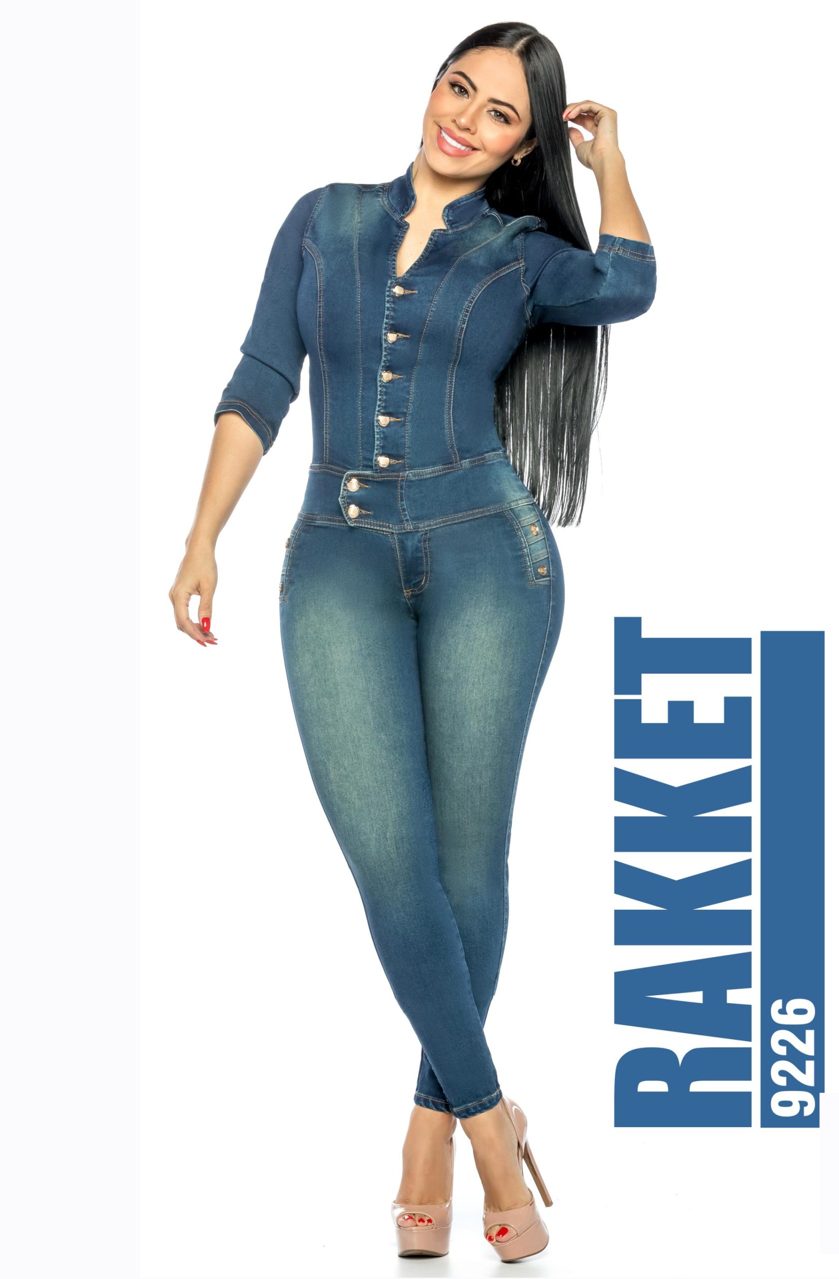Enterizo Push Up Colombiano Rakket Ref. 9226