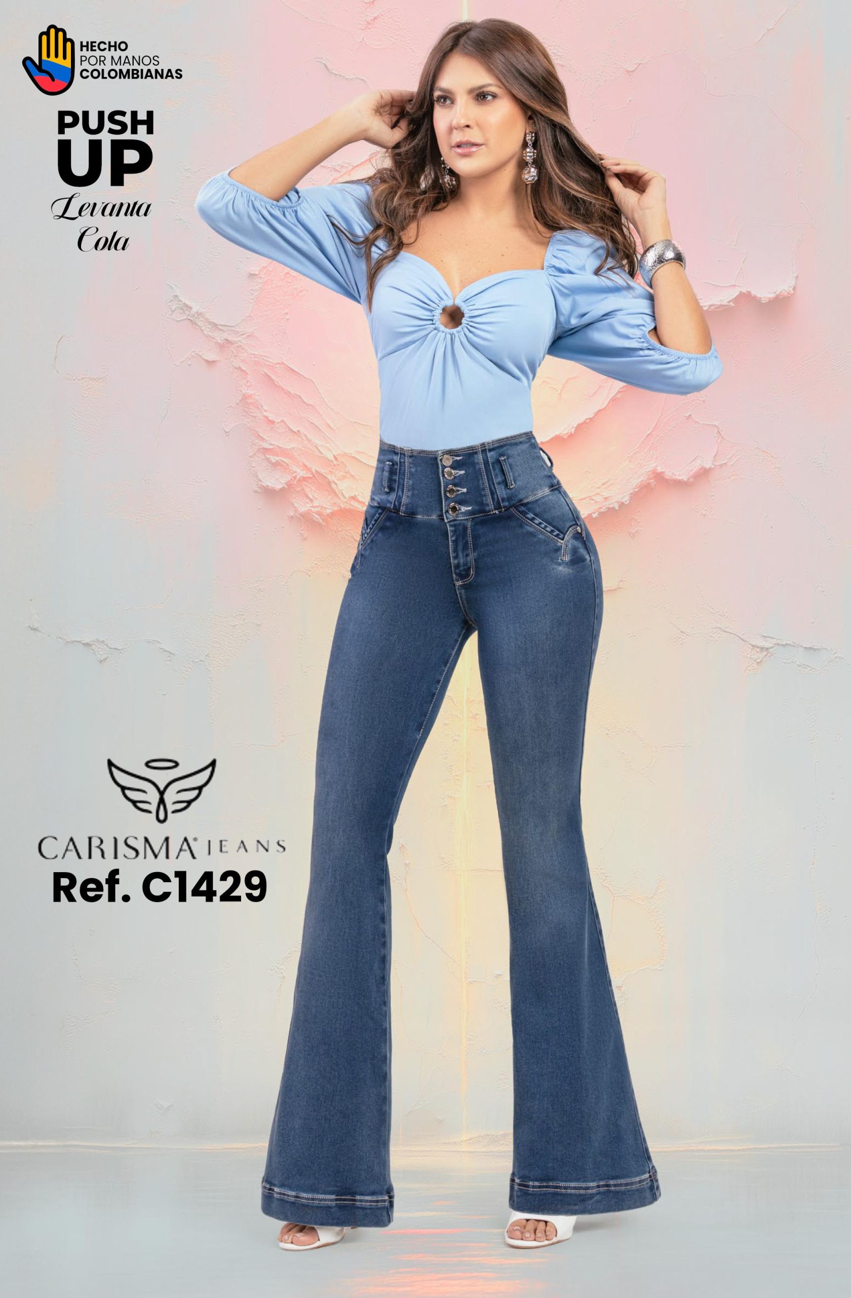 Jeans Colombiano Push Up Ref. C1429