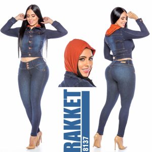 Conjunto de Jean Push Up y Chaqueta Ref. 8137