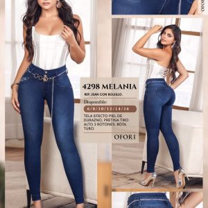Jeans Push Up Colombianos Ofori Ref. 4298 Melania