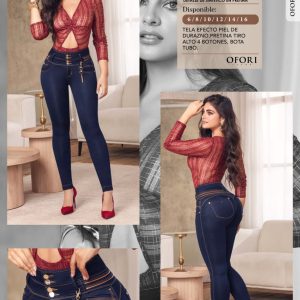 Jeans Push Up Colombianos Ofori Ref. 4292 Belky