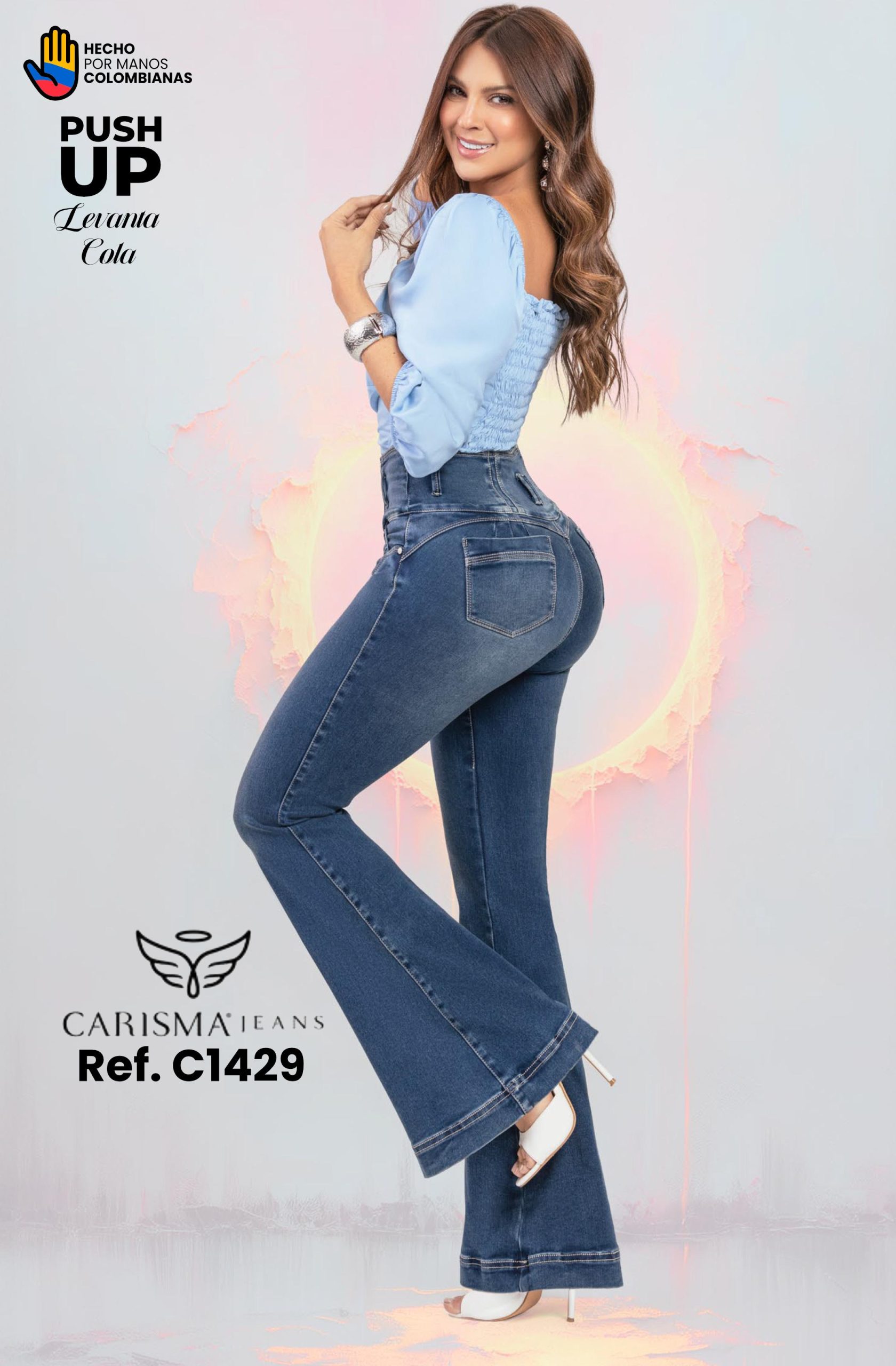 Jeans Colombiano Push Up Ref. C1429 - Imagen 2