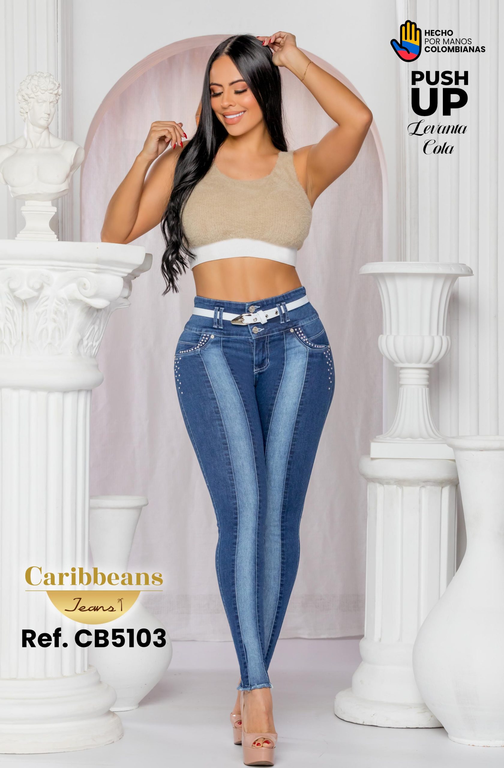 Jean Colombiano Push Up Ref. CB5103