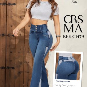 Jeans Push Up Colombianos Ref. C1479 Carisma