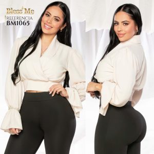 Blusa Manga Larga Colombiana Bless Me Ref. BM1065