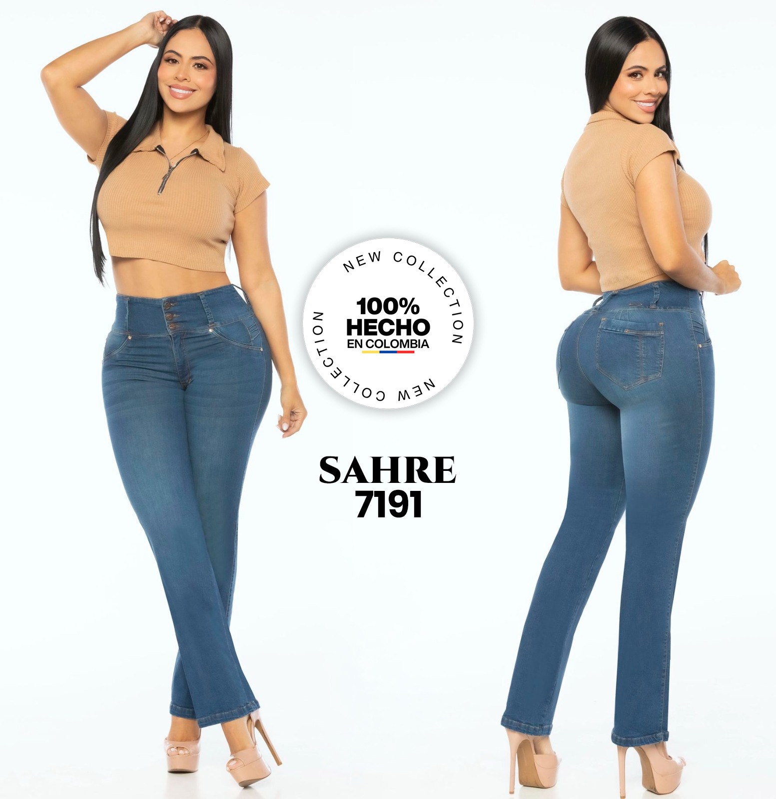 Jeans Colombianos Push Up Ref. 7191