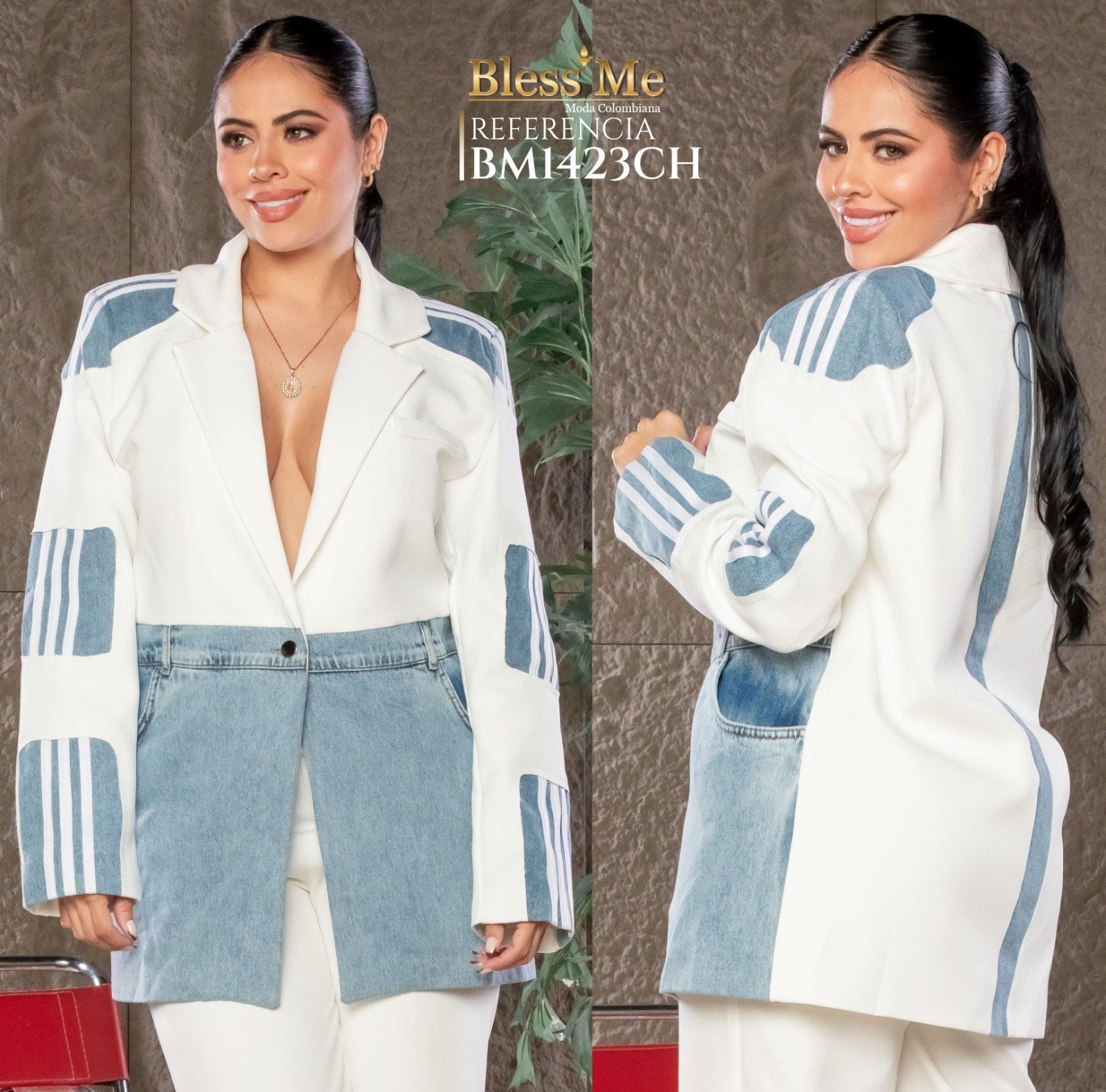 Chaqueta Imprescindible Colombiana Ref. BM1423CH