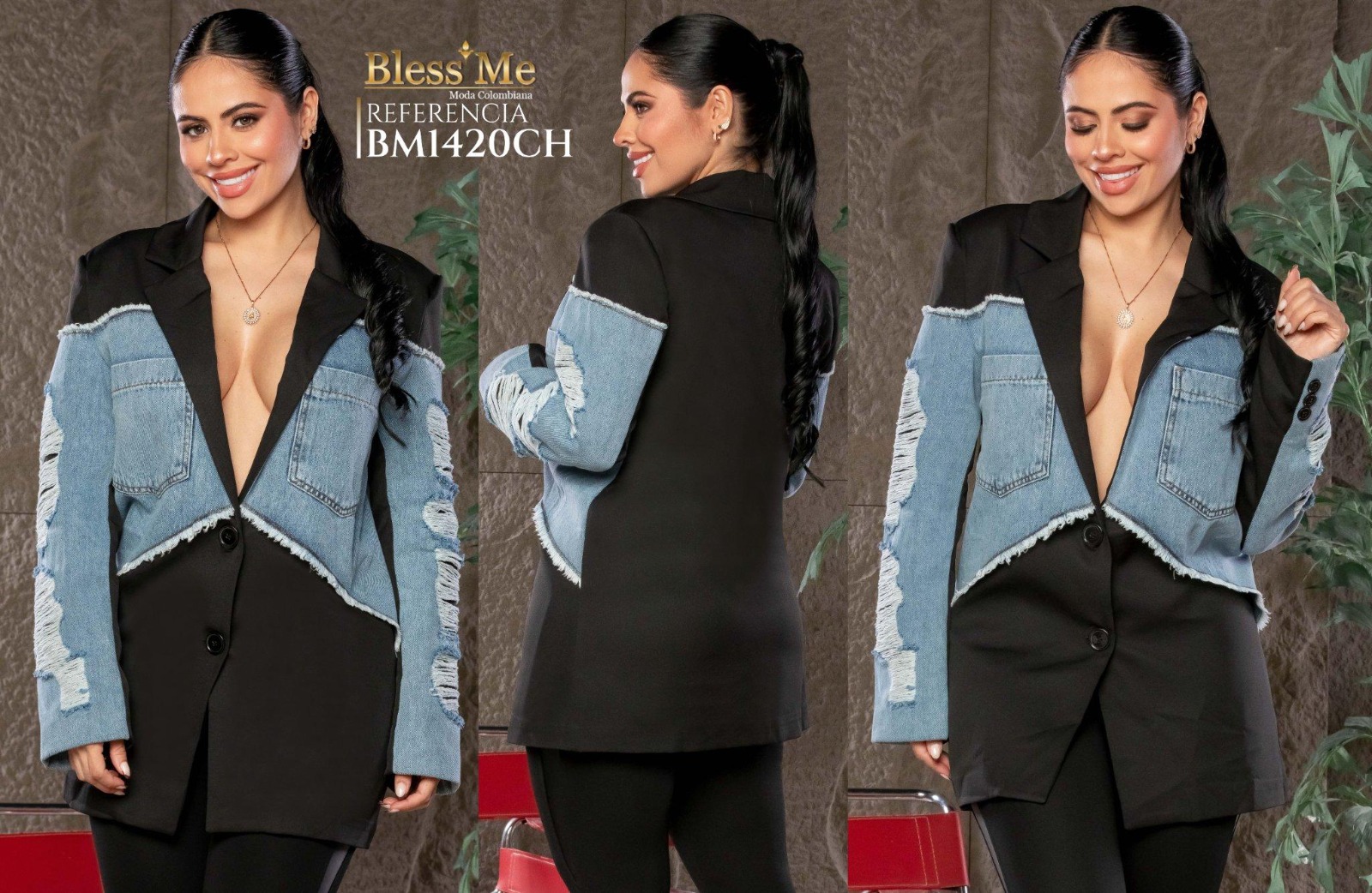 Chaqueta Imprescindible Colombiana Ref. BM1420CH