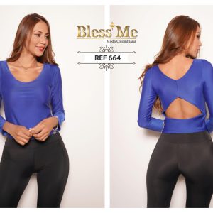Blusa con Estilo y Mangas Largas Ref. BM664