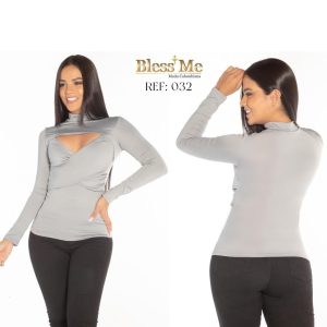 Blusa con Mangas Estilo Colombiano Ref. BM032