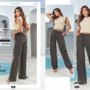 Jean Colombiano con Bolsillos Push Up Ref. 2385 Green