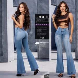 Jean con Bolsillos Colombiano Push Up Ref. C1553