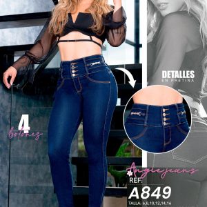 Jeans Colombianos Push Up Ref. A849