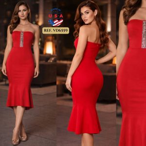 Vestido de Fiesta Noche Ref. VD6559