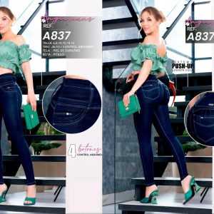 Jeans Colombianos Push Up Ref. A837
